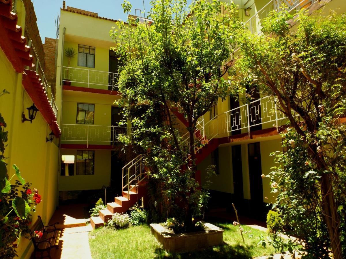 Hotel La Casa del Manzano Puno Esterno foto